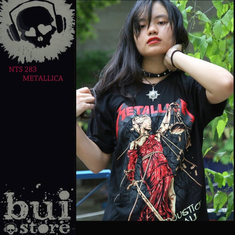 Áo Rock: áo phông Metallica NTS 283