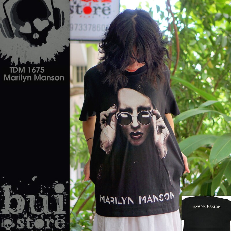 Áo Rock: áo phông Marilyn Manson TDM 1675