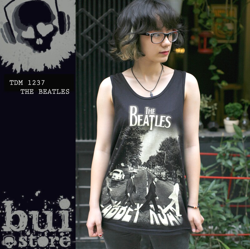 Áo Rock: áo Tanktop The Beatles TDM 1237