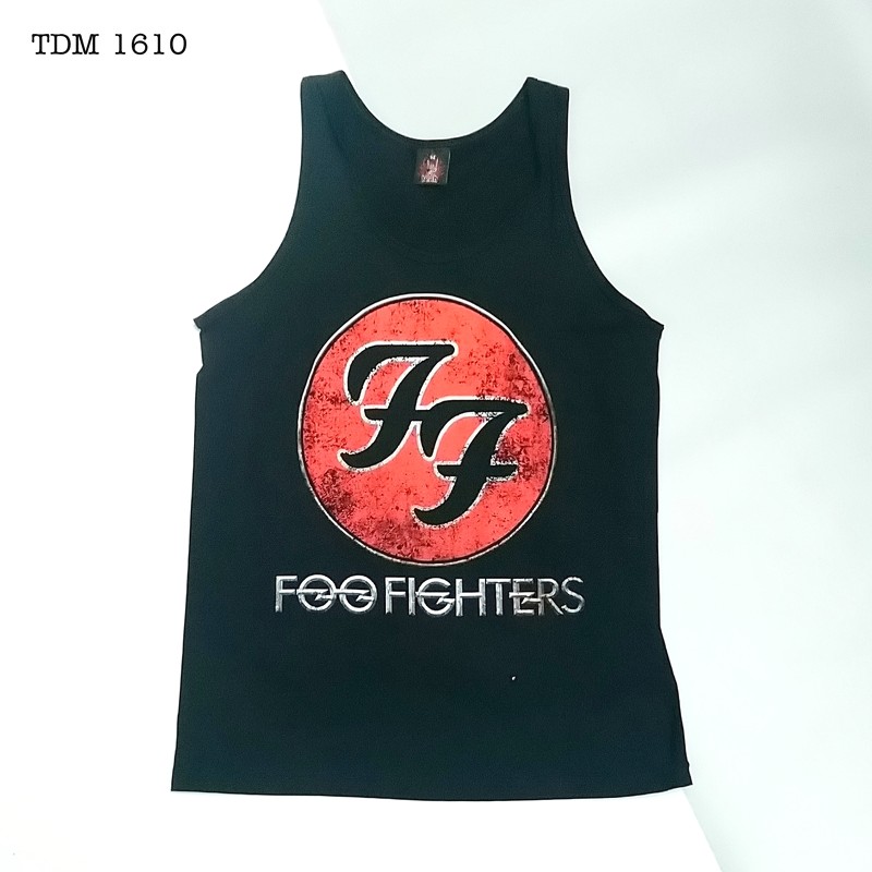 Áo Rock: áo Tanktop Foo Fighters TDM 1610