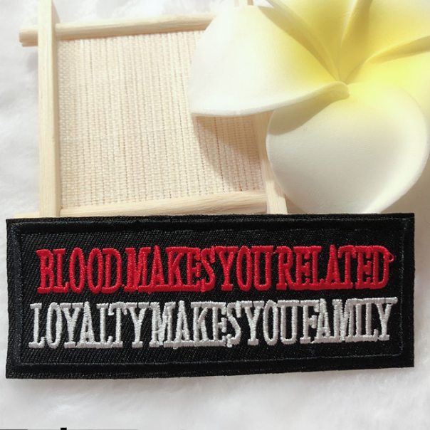 Patch BUI 128 Blood makes you Related