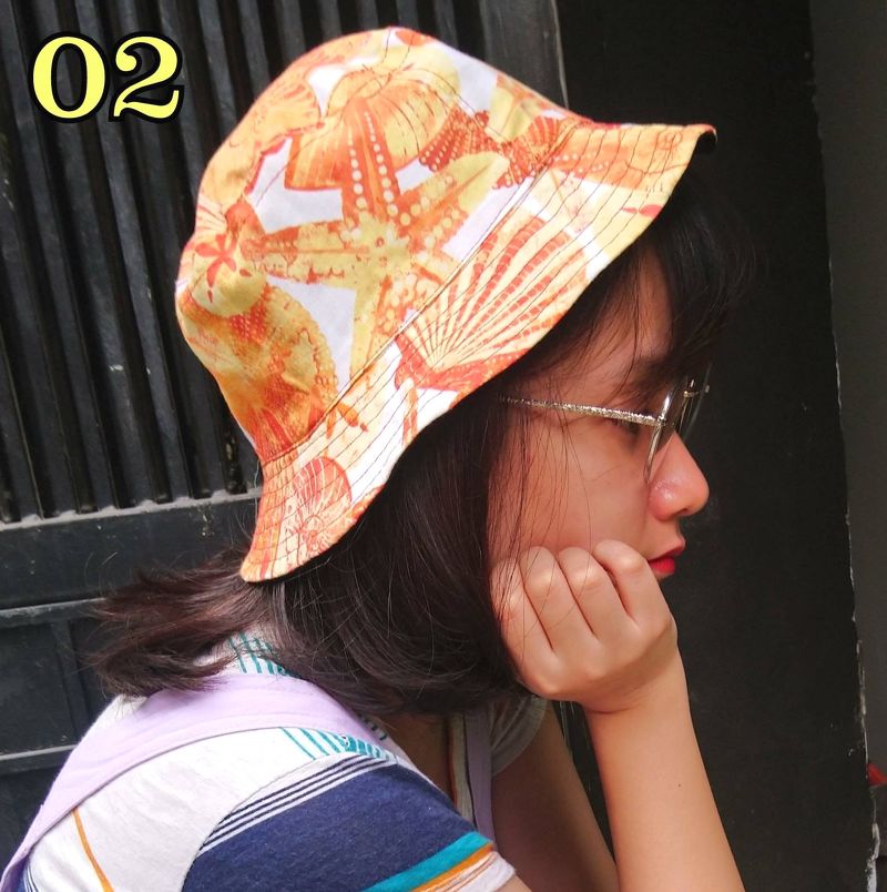 Mũ Bucket hat 2 mặt BUK 02