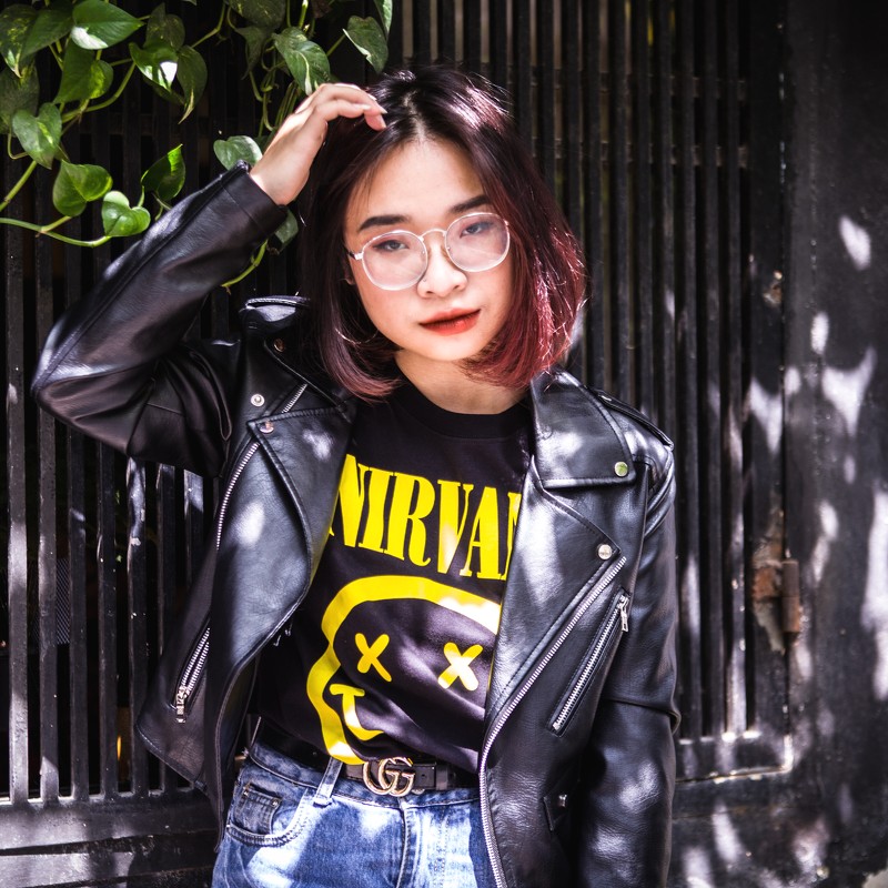 Áo Rock: áo phông Nirvana TDM 0107 - Đen - L