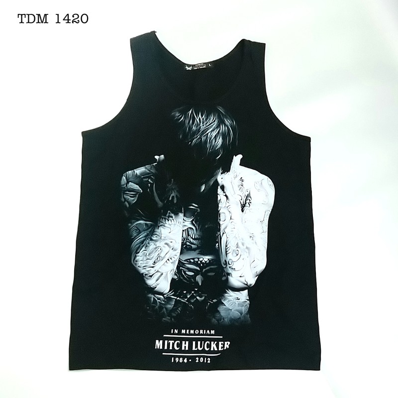 Áo Rock: áo Tanktop Mitch Lucker TDM 1420