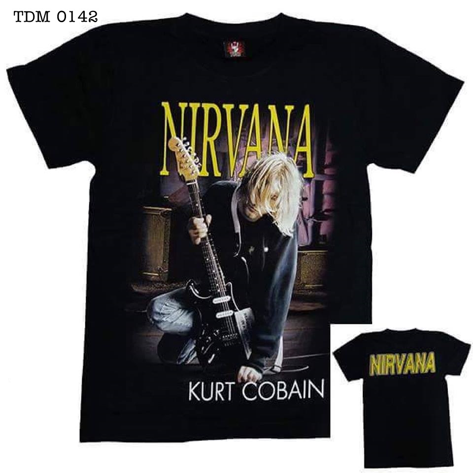 Áo Rock: áo phông Kurt Cobain - Nirvana TDM 0142