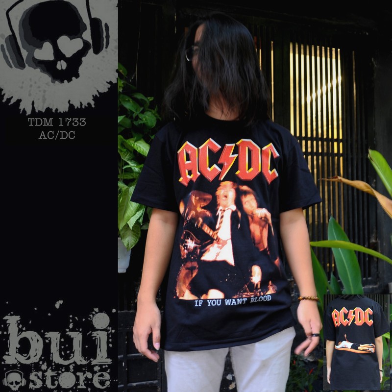 Áo Rock: áo phông ACDC TDM 1733