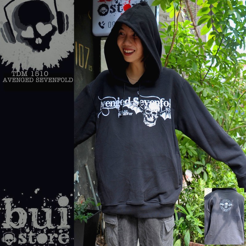 Áo Rock: áo Hoodie chui nỉ dày Avenged Sevenfold TDM 1510