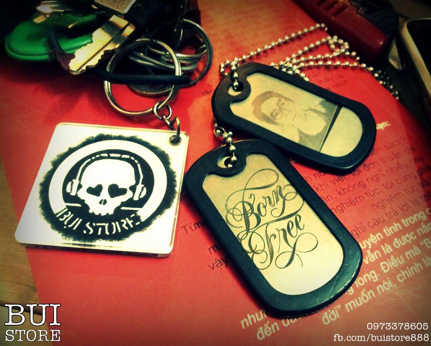 DOGTAGS Khắc laze