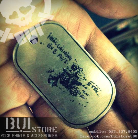 DOGTAGS Khắc laze