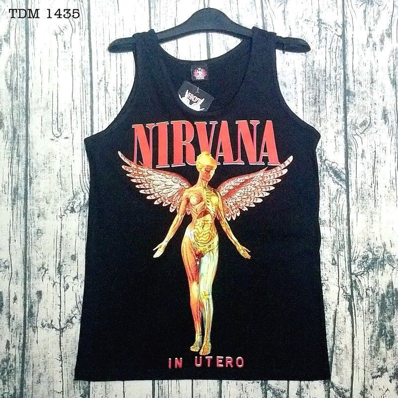 Áo Rock: áo Tanktop Nirvana TDM 1435