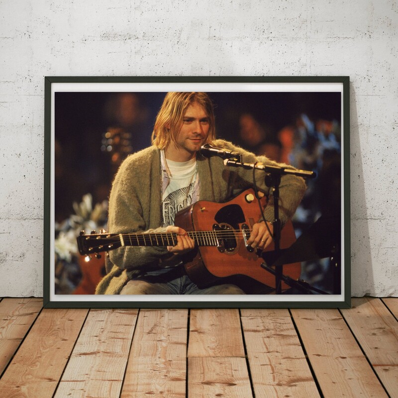 Poster Kurt Cobain - Nirvana 02