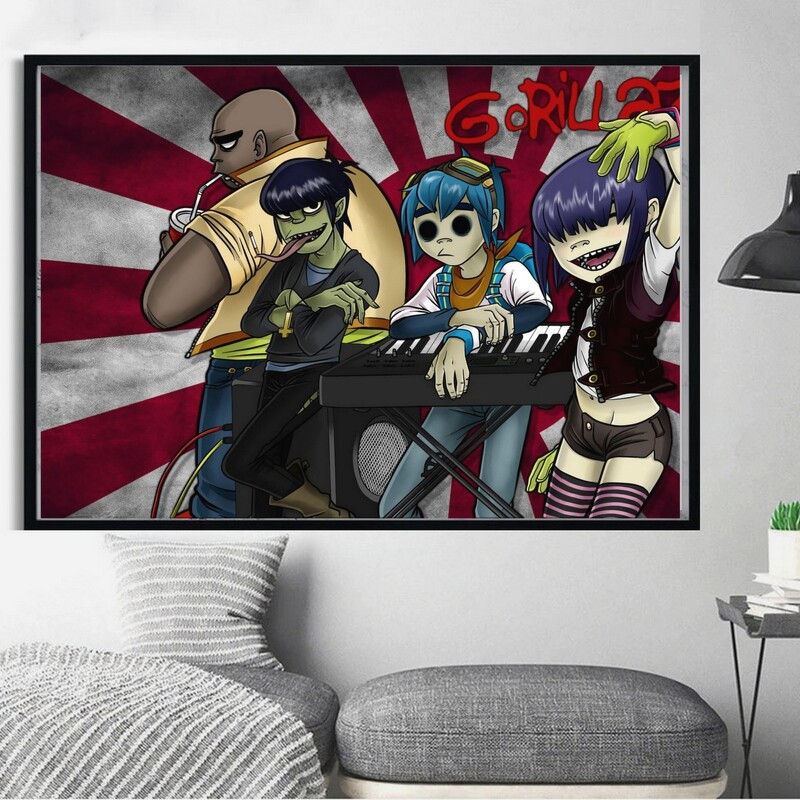 Poster Gorillaz 01