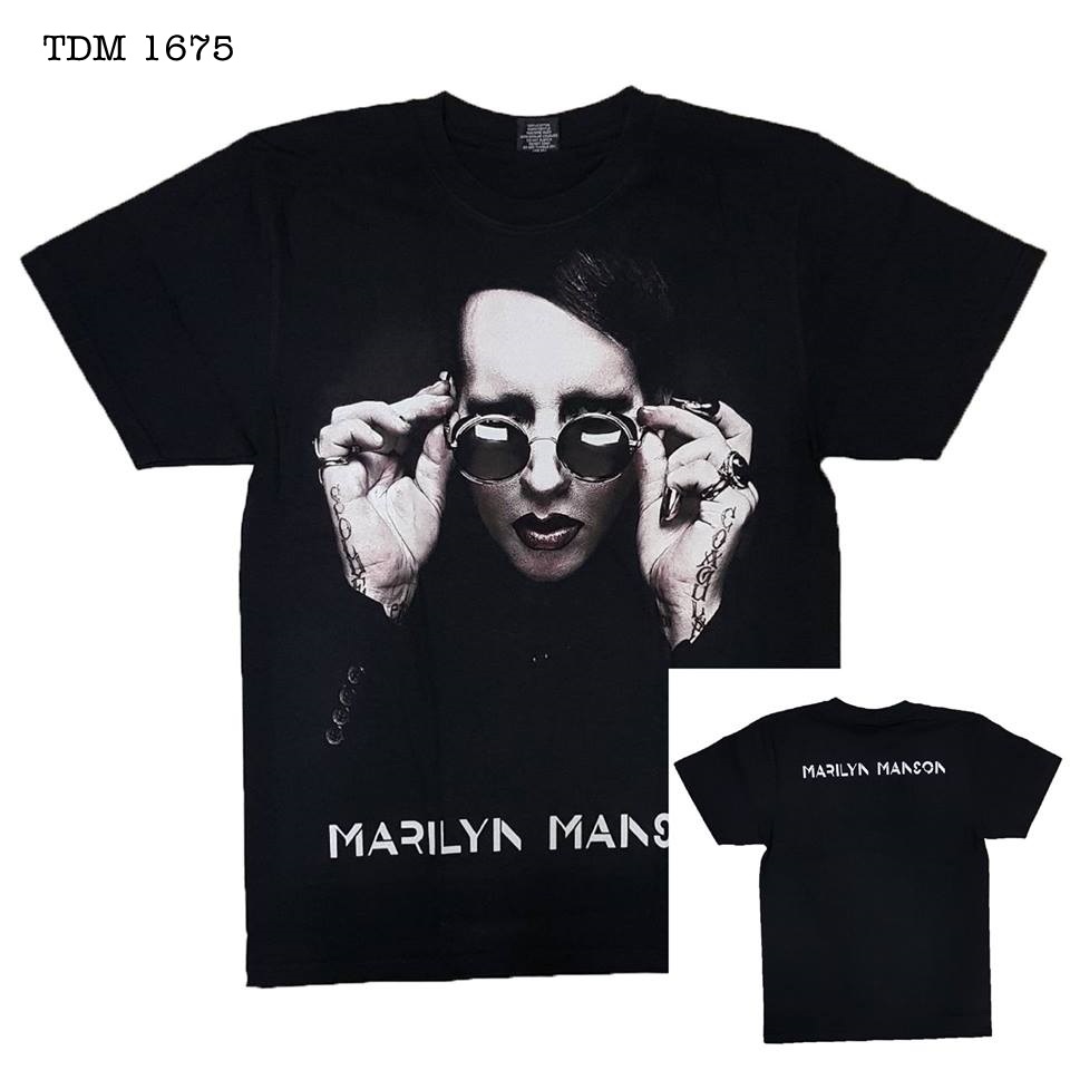 Áo Rock: áo phông Marilyn Manson TDM 1675