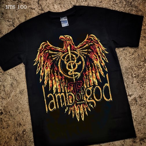 Áo Rock: áo phông Lamb of God NTS 100