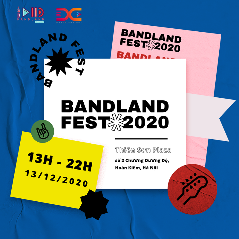 Vé Bandland Fest - 13/12/2020