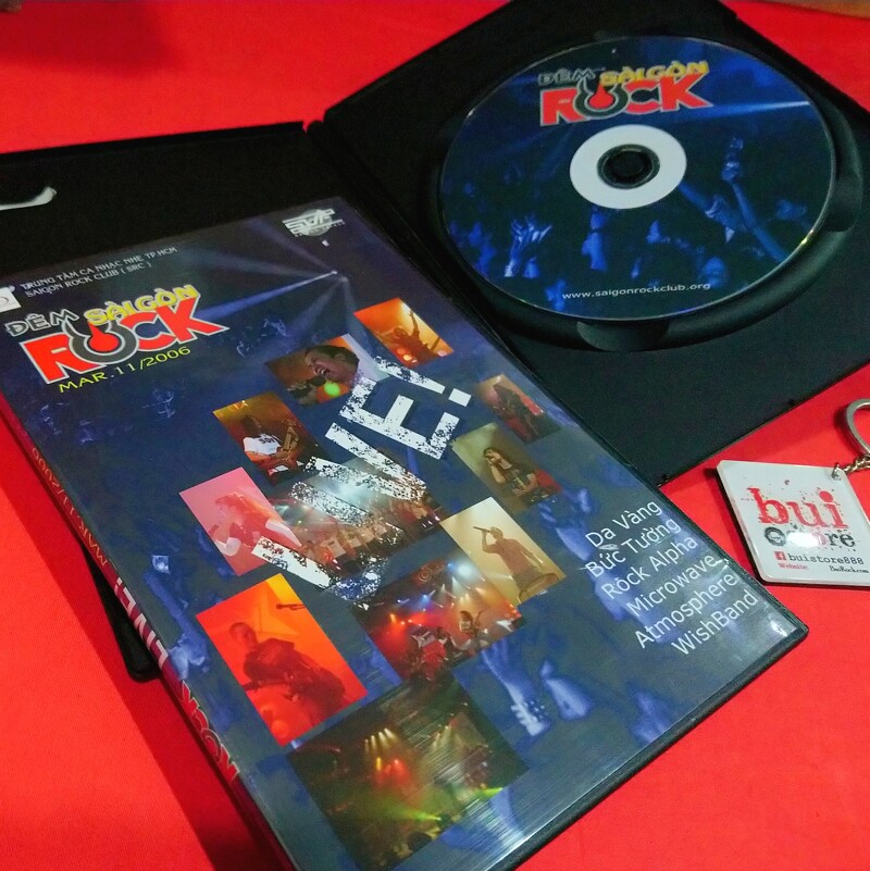 DVD Đêm Sàigòn Rock Live!