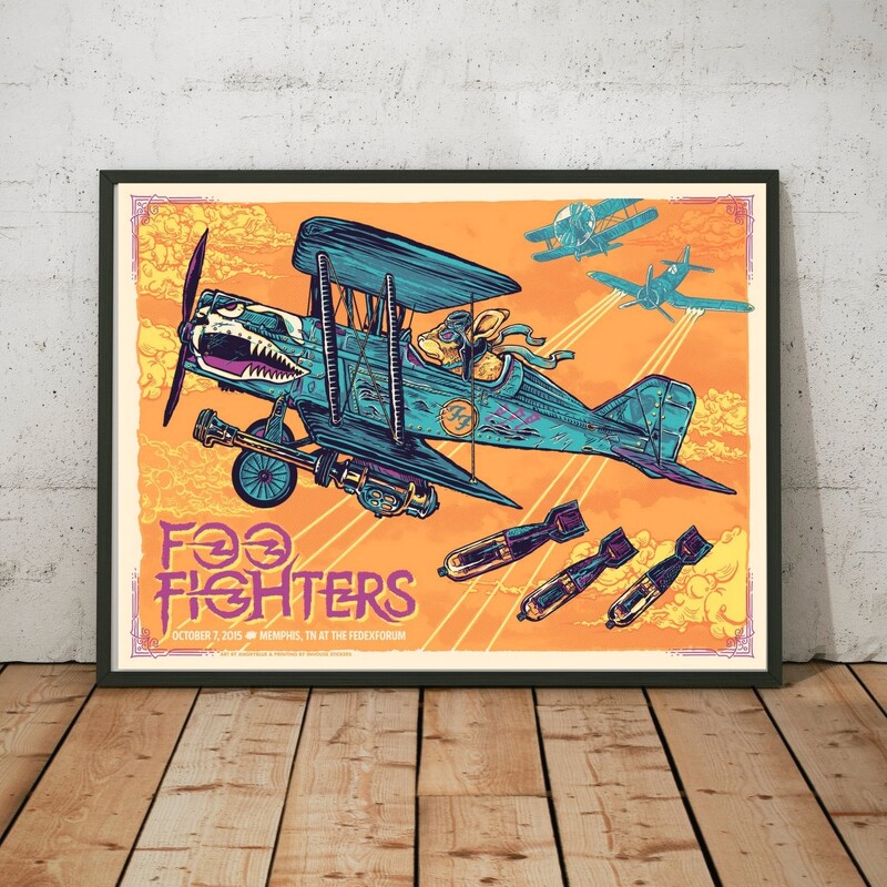 Poster Foo fighter 01