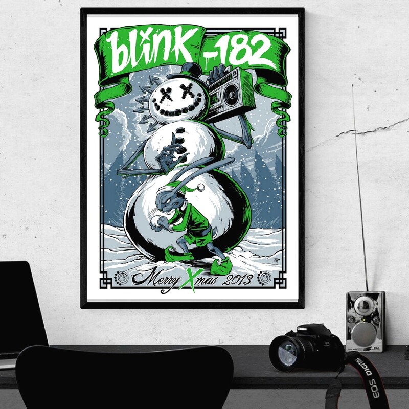 Poster Blink-182 01