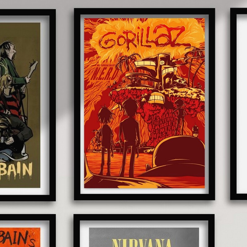 Poster Gorillaz 03