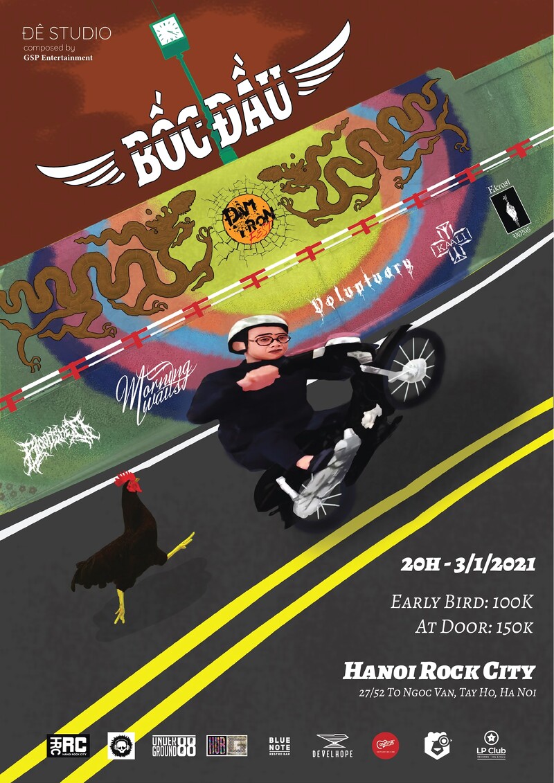 Vé ĐẦM TRÒN FEST Vol. 3: BỐC ĐẦU 03/01/2021