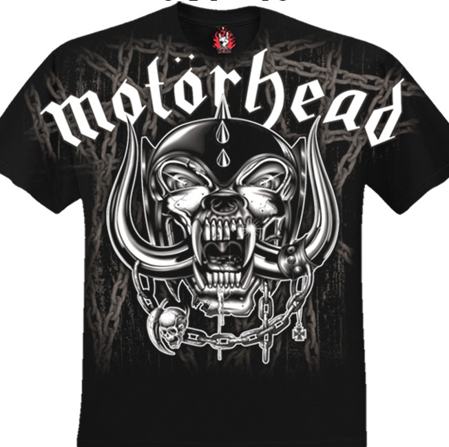 Áo Rock: áo phông Motorhead OVP017 in tràn