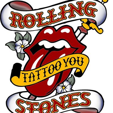 Áo Rock: áo phông trắng Rolling Stones HR 157