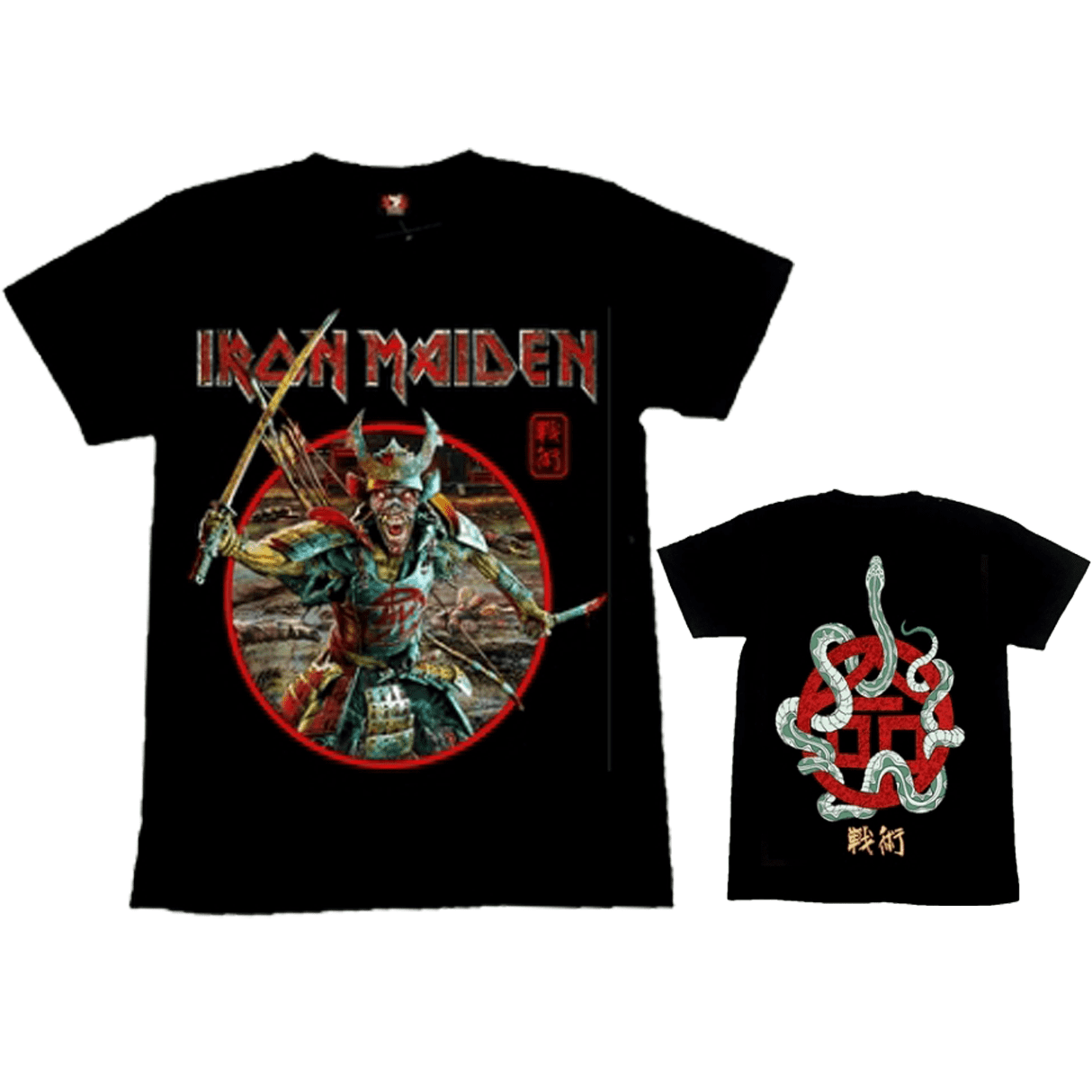 Áo Rock: áo phông Iron Maiden TDM 1842 - Đen - L