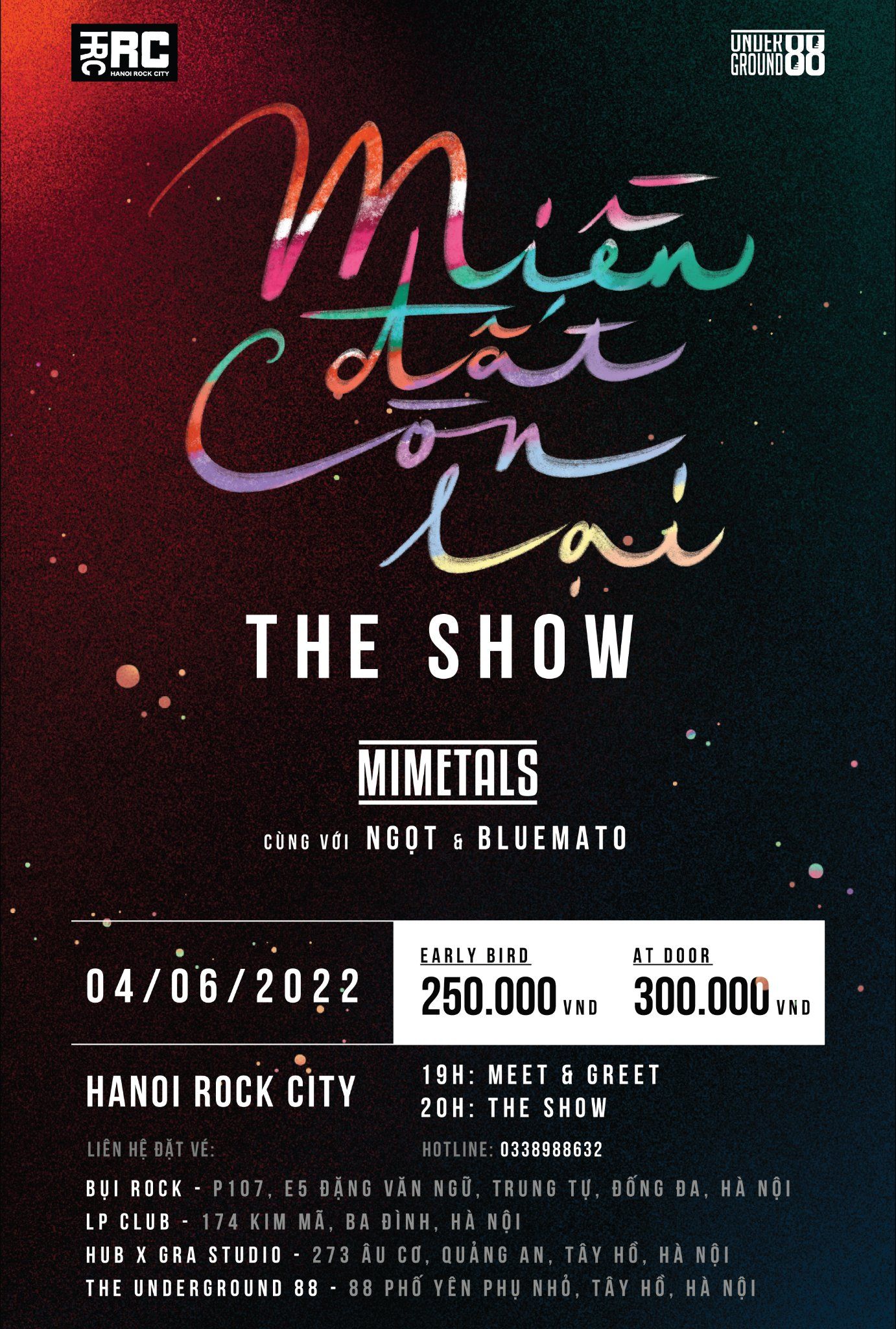 Vé Miền đất còn lại - The Show 4/6/2022