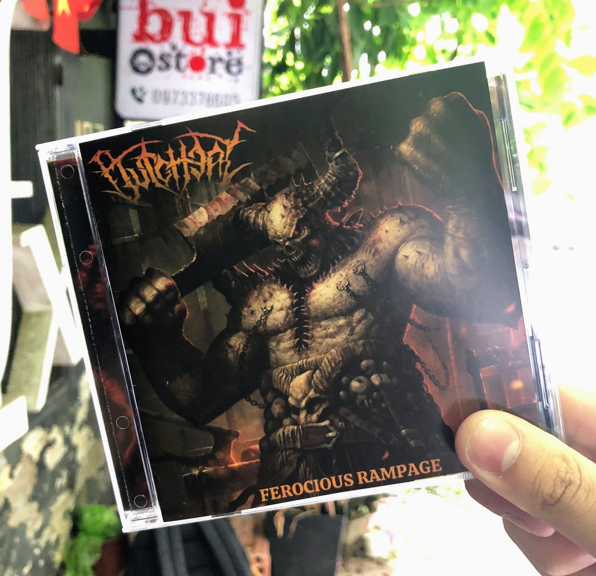 Album Ferocious Rampage - Butchery - BCR013