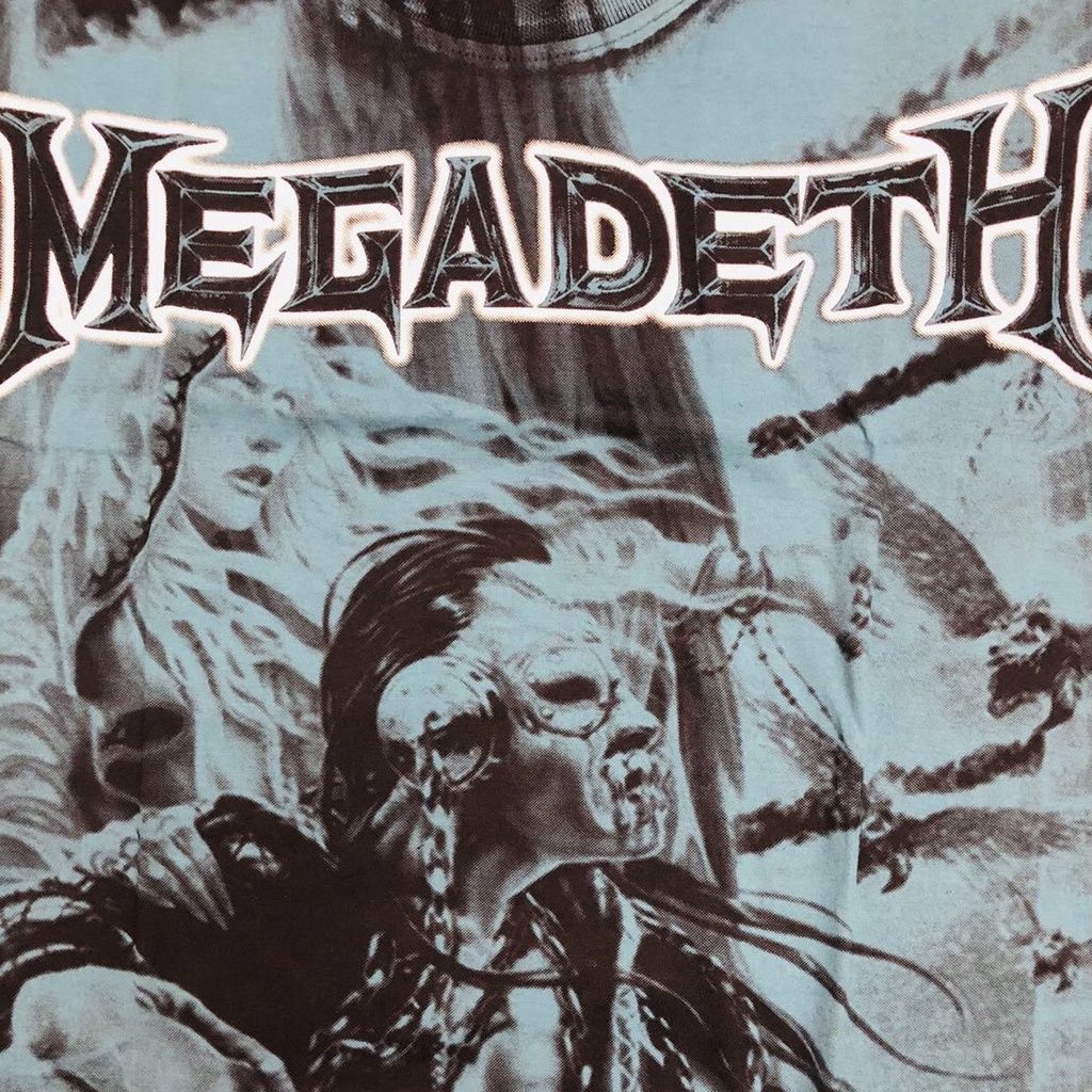 Áo Rock: áo phông Megadeth ROX MSD02 in tràn