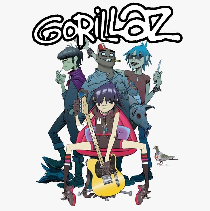 Móc khóa Gorillaz 01