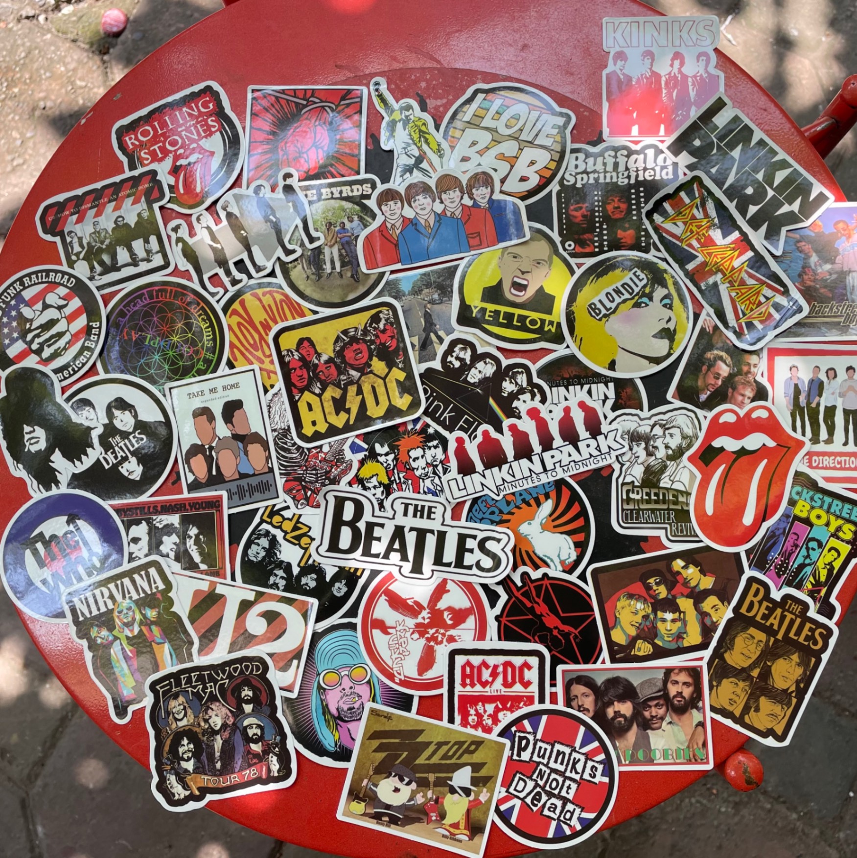 Sticker Rock 07 - combo 50 chiếc khác nhau