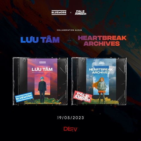 Album Lưu Tâm: Heartbreak Archives - Bluemore x Pale Amber