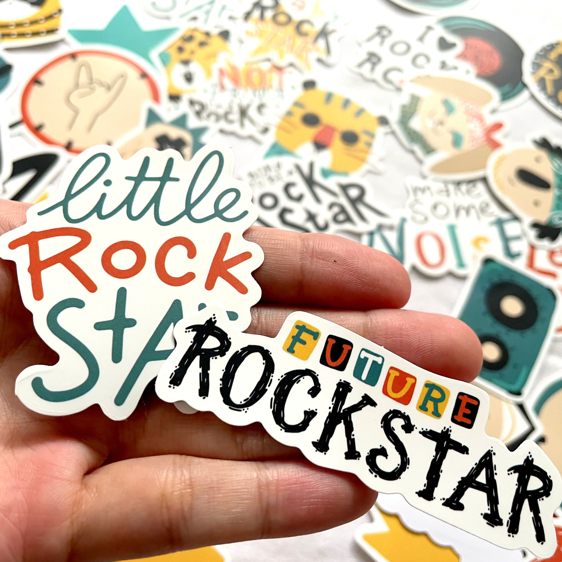 Sticker Baby Rock - combo 50 chiếc khác nhau - Sticker 03