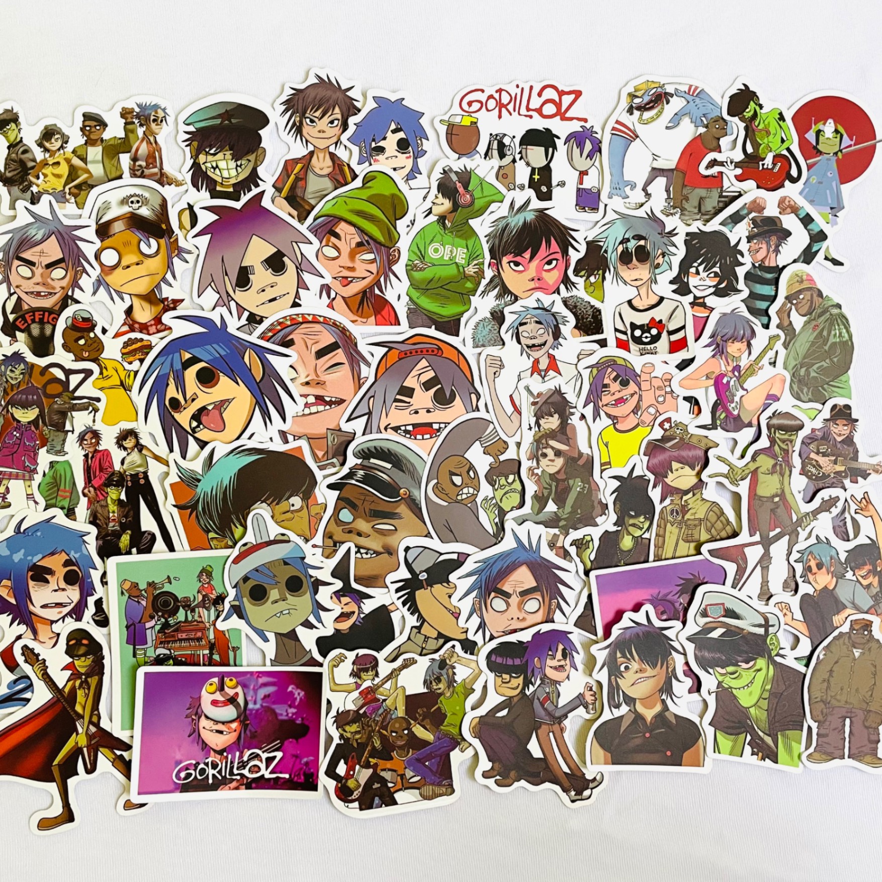 Sticker Gorillaz 01: combo 50c khác nhau - Sticker18