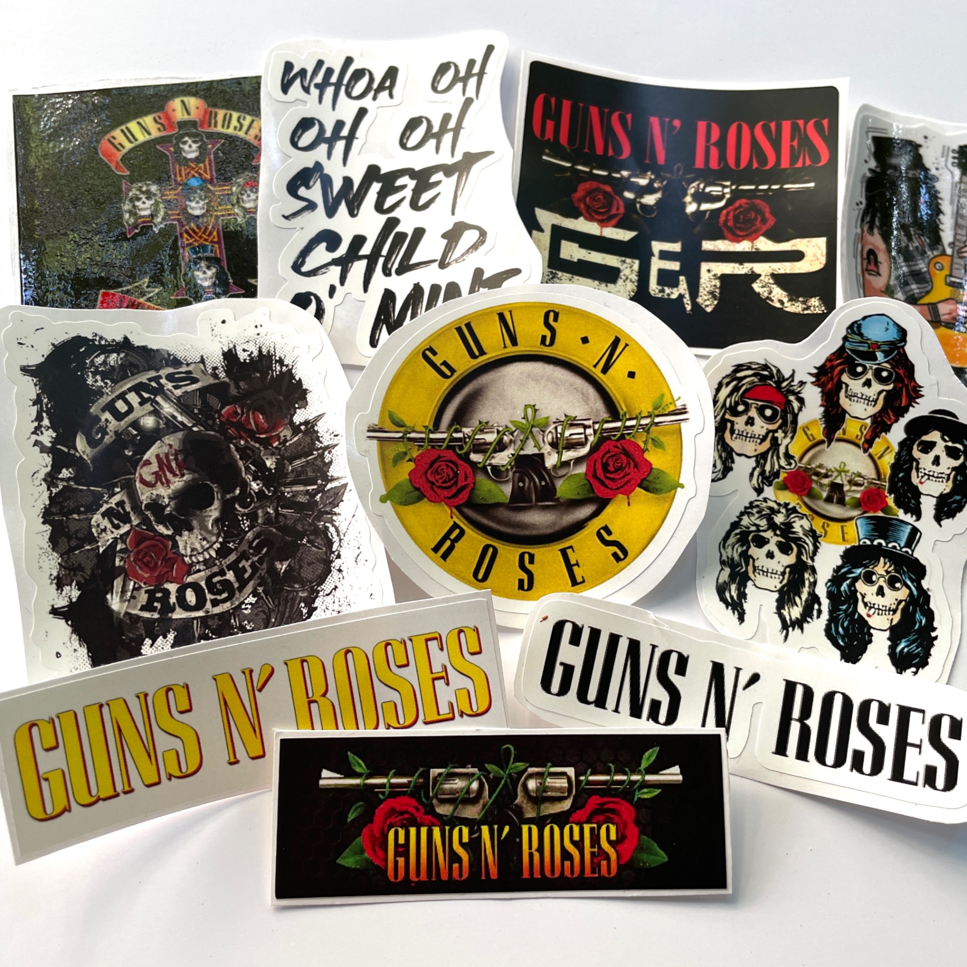 Sticker Guns n' Roses 02 - combo 9 chiếc khác nhau - Sticker 31