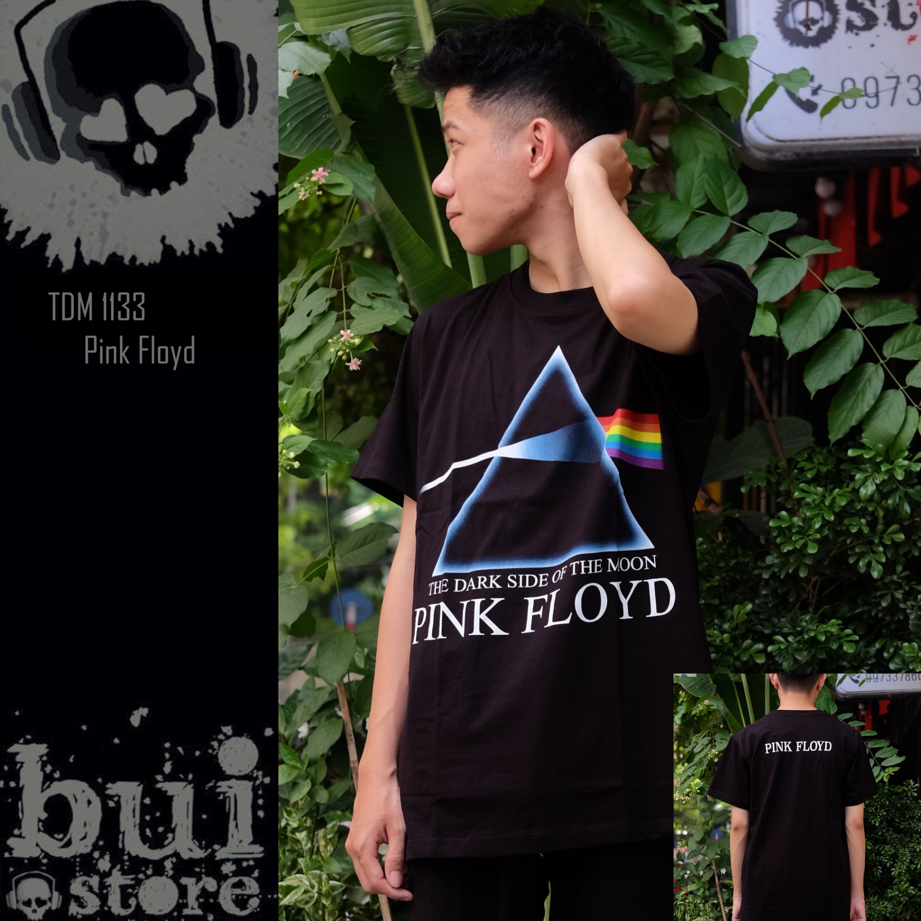 Áo Rock: áo phông Pink Floyd TDM 1133