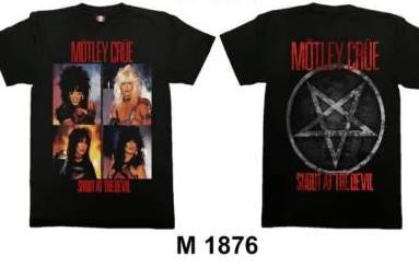 Áo Rock: áo phông Motley Crue TDM 1876