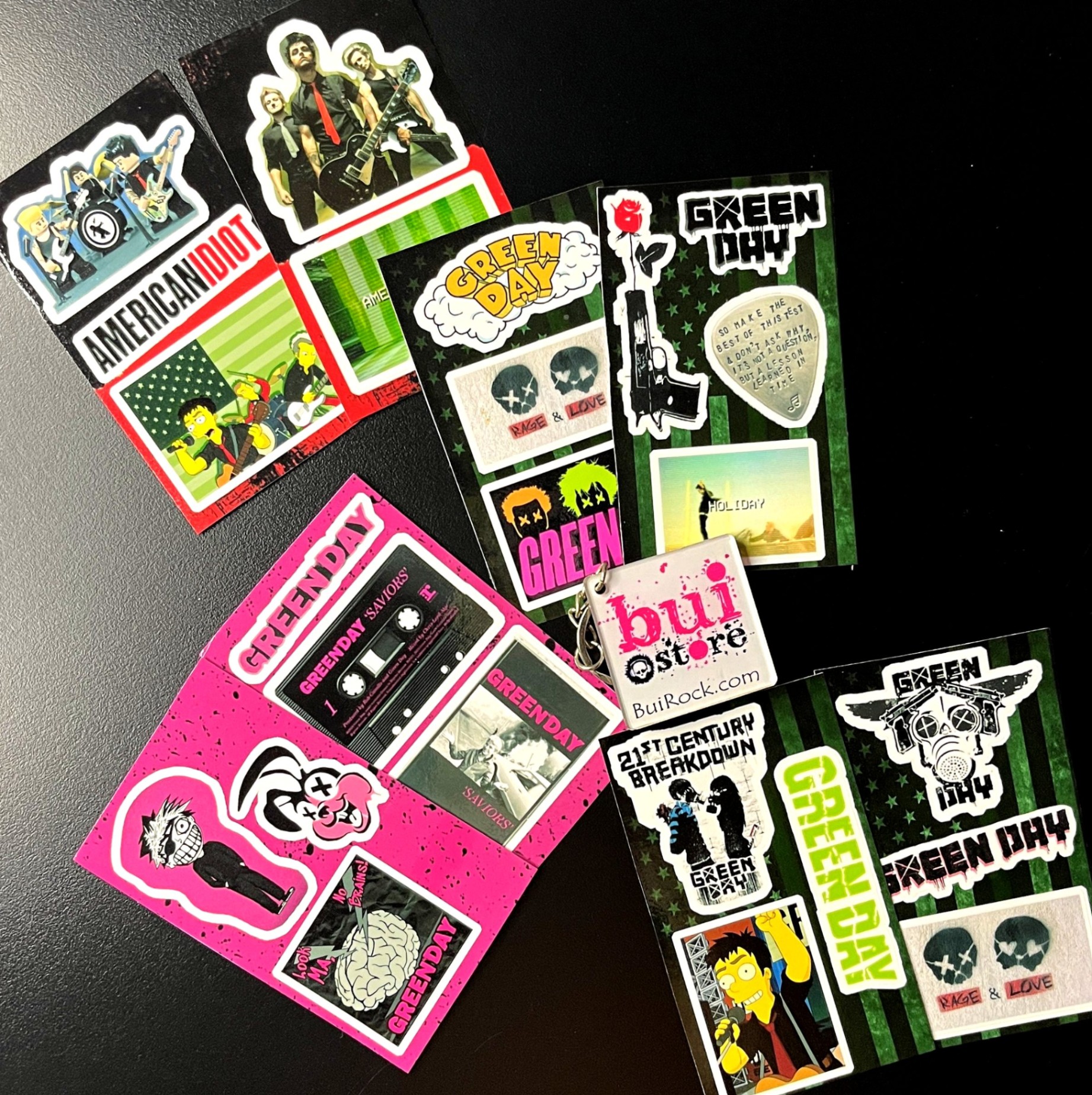 Sticker Green Day 03 - combo 24 chiếc khác nhau - Sticker 43