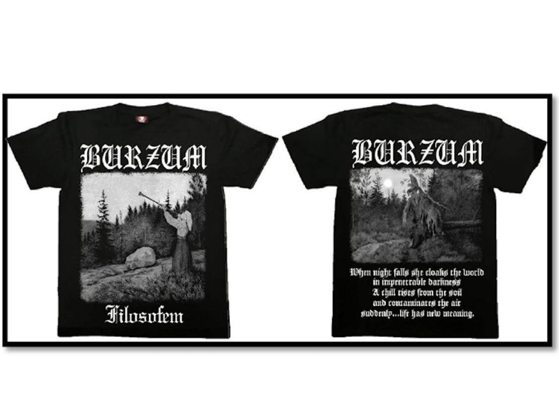 Áo Rock: áo phông Burzum TDM 1908