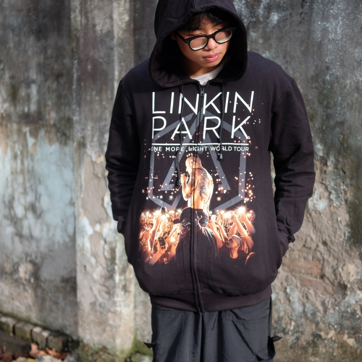 Áo Rock: áo khoác nỉ dày kéo khóa Linkin Park TDM 1795