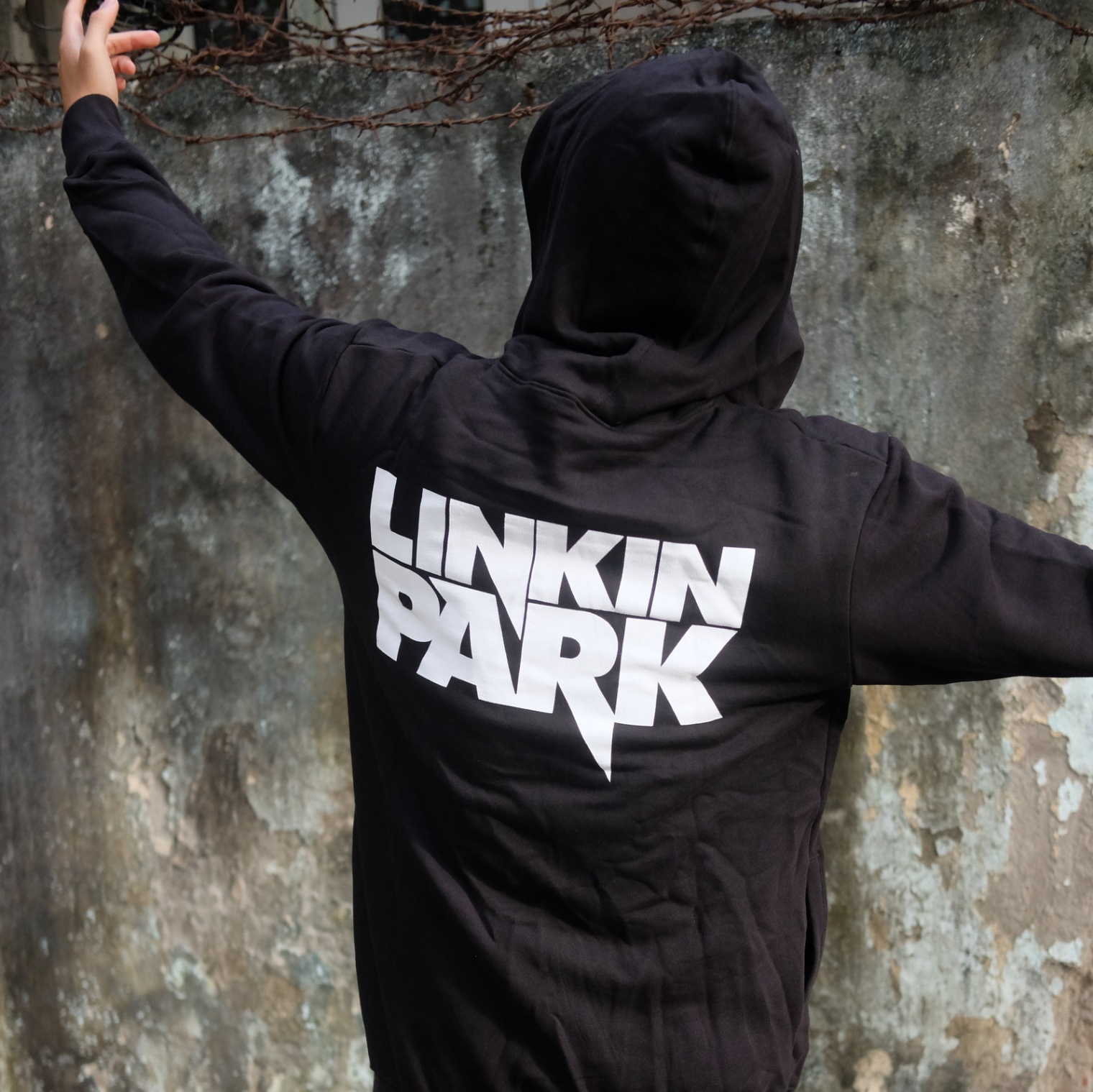 Áo Rock: áo khoác nỉ dày kéo khóa Linkin Park TDM 1795