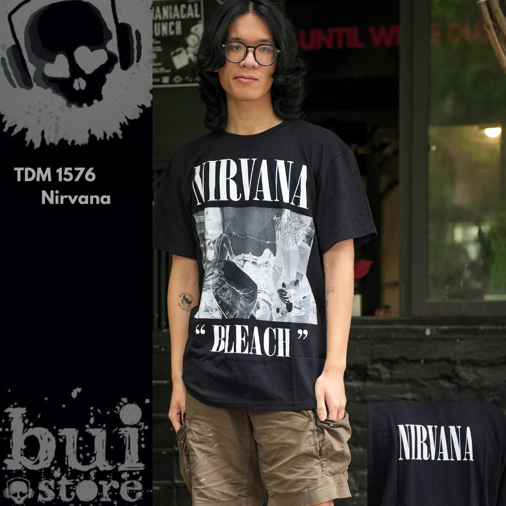 Áo Rock: áo phông Nirvana TDM 1576