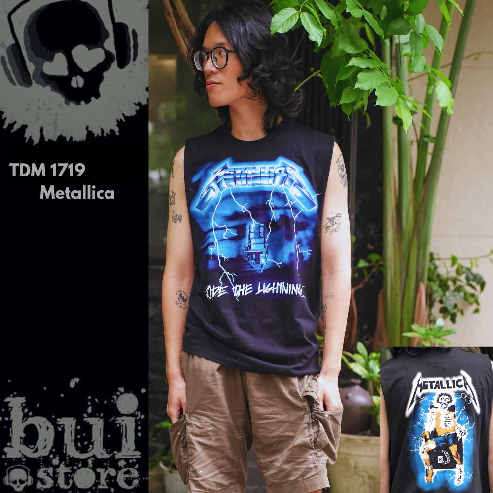 Áo Rock: áo không tay Metallica TDM 1719