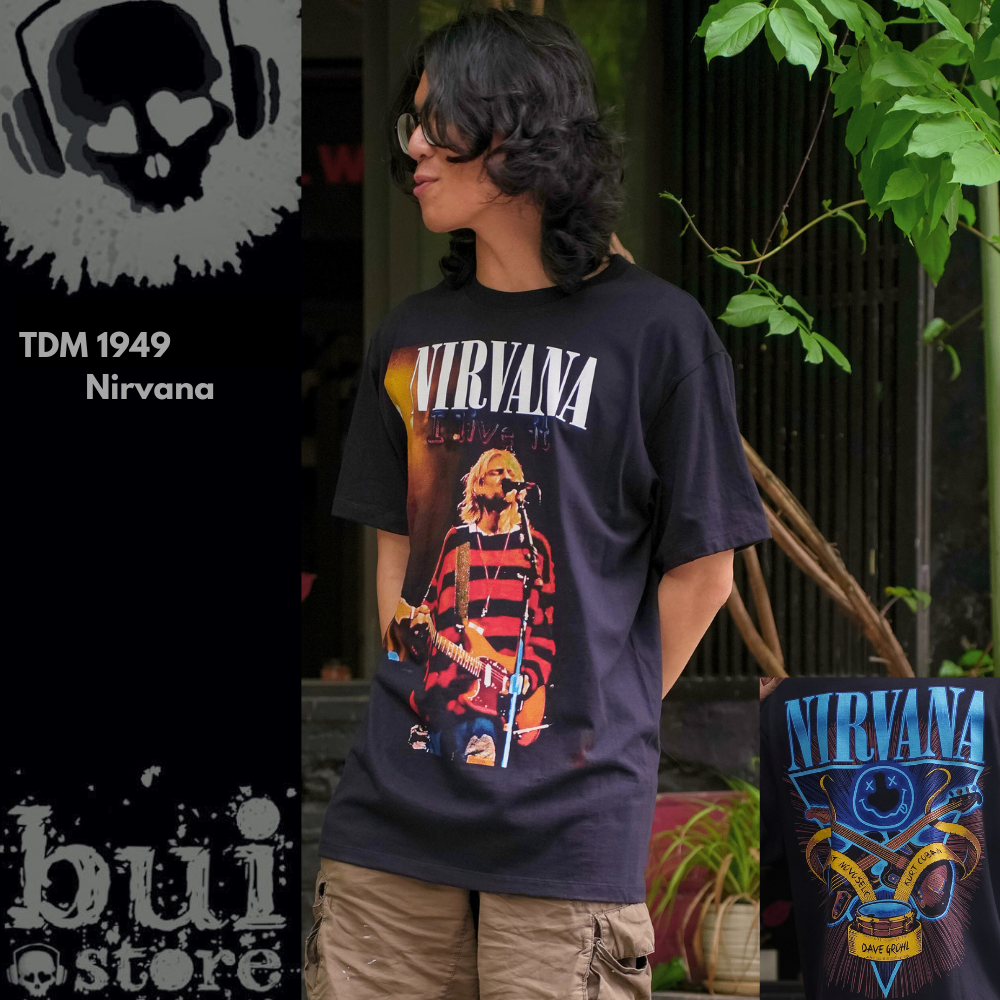 Áo Rock: áo phông Kurt - Nirvana TDM 1949