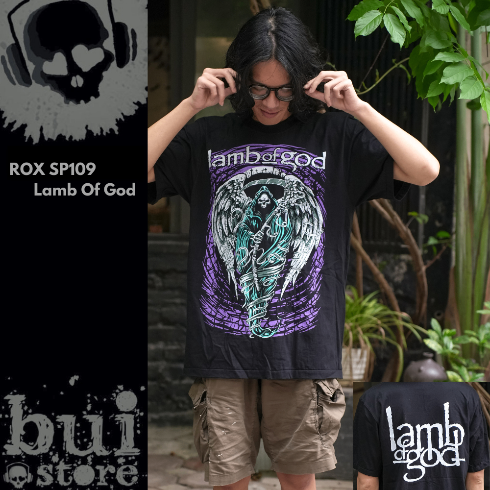 Áo Rock: áo phông Lamb Of God ROX SP109