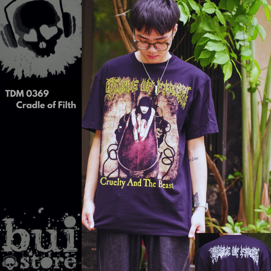 Áo Rock: áo phông Cradle of Filth TDM 0369
