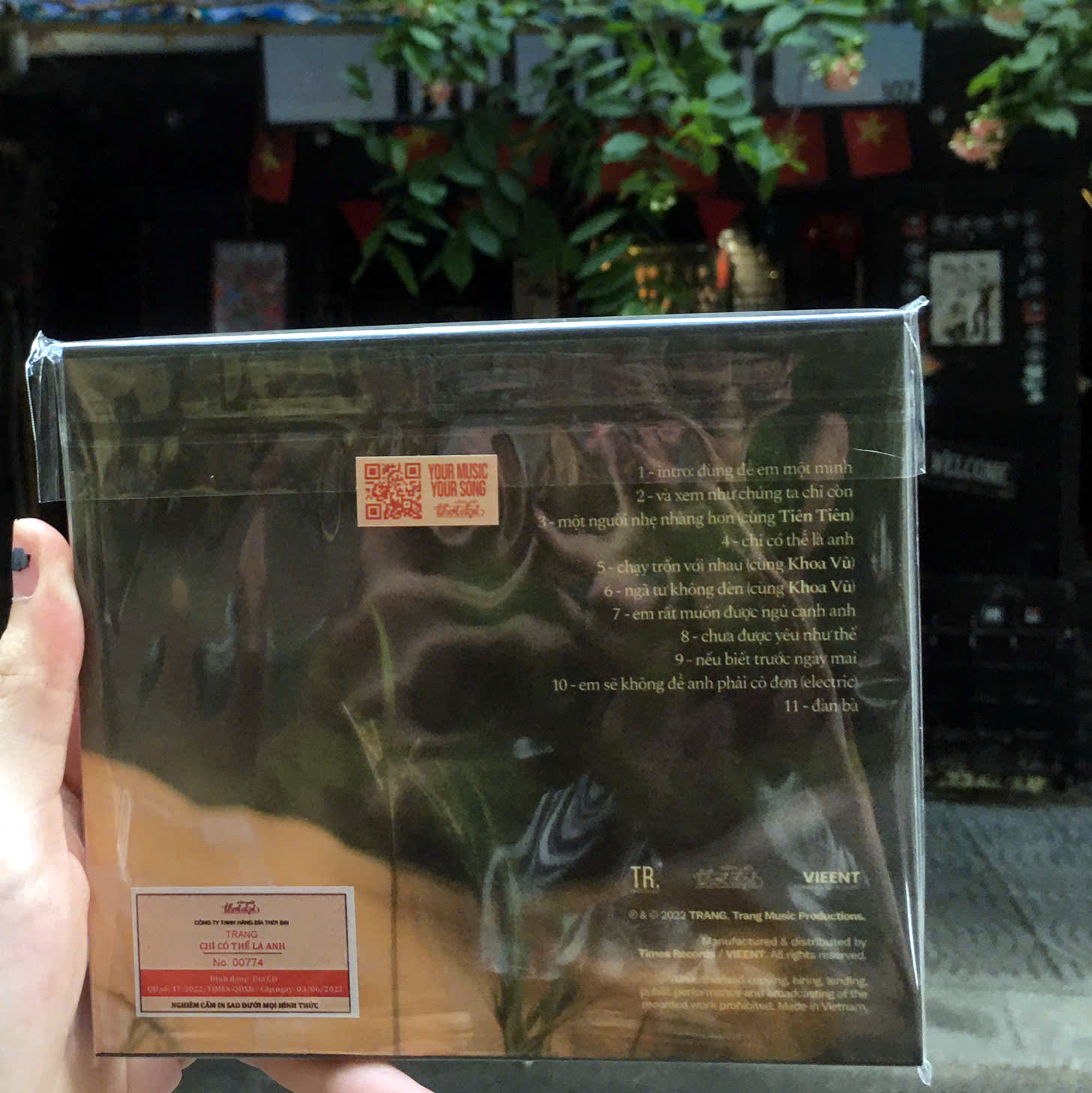 Album Chỉ có thể là anh - TRANG