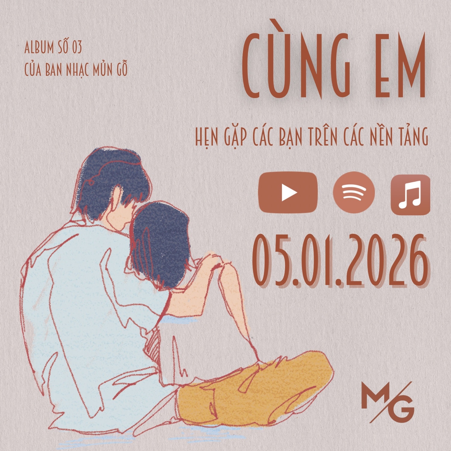 Album Cùng em - Mủn Gỗ