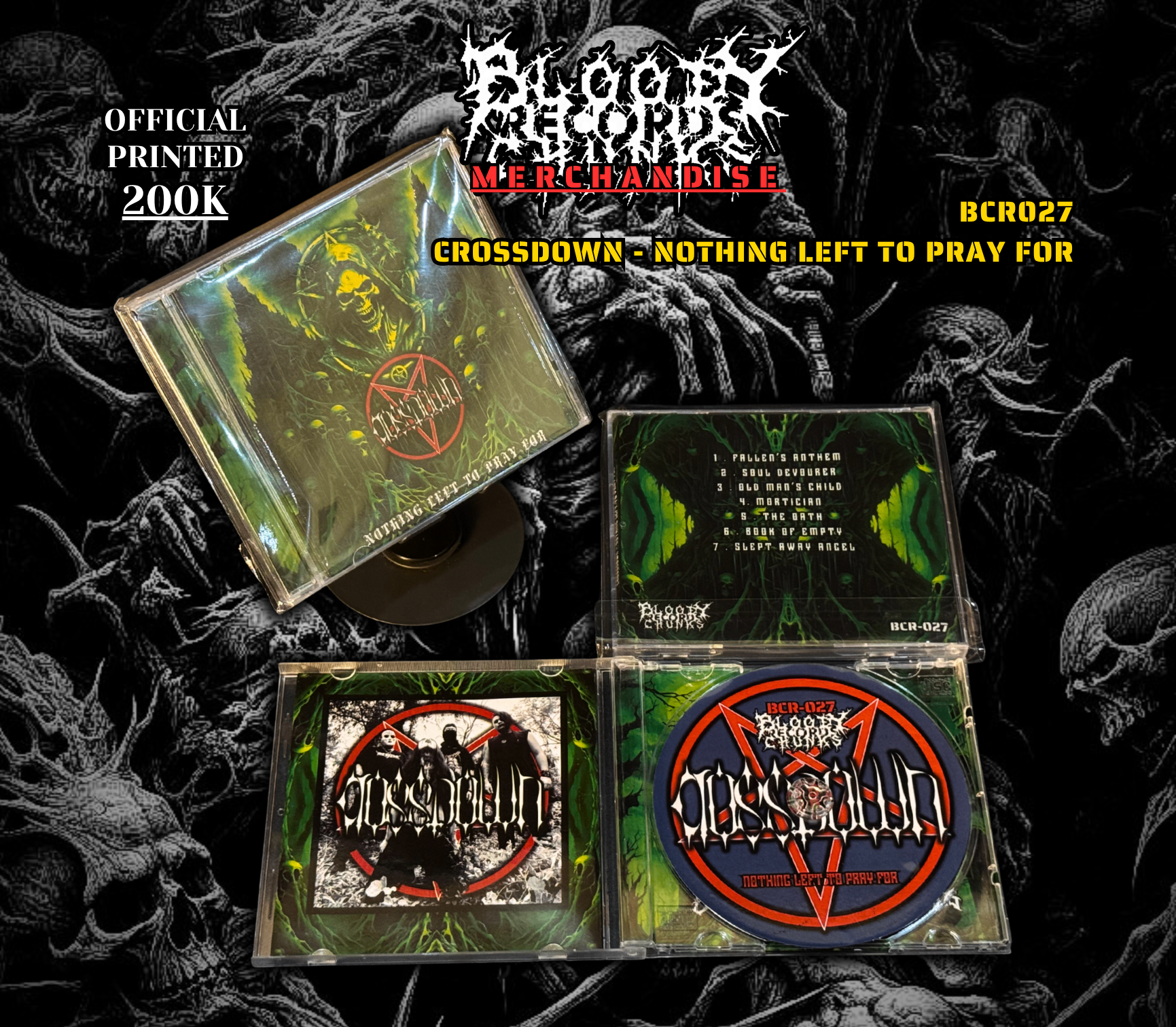 Album Nothing Left To Pray For - CROSSDOWN - BCR027
